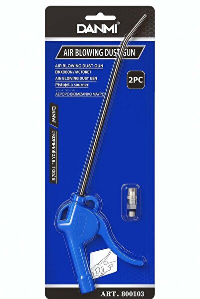 DANMI Air Blowing Gun from – Model ART: 800103 – Set of 2 Pieces (Gun + Quick Connector)