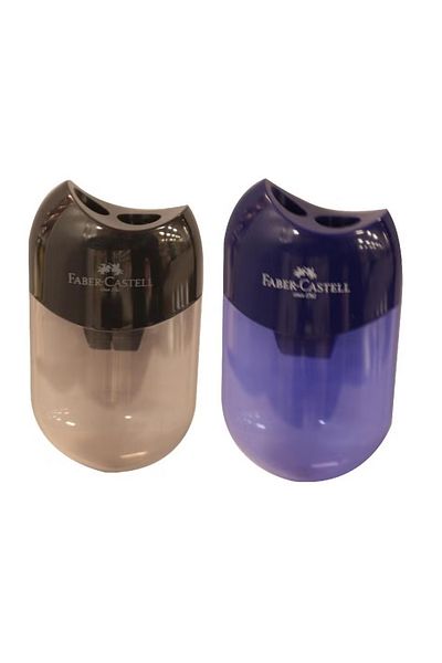 Faber Castell Pocket Sharpener – 2 Holes Assorted Colors