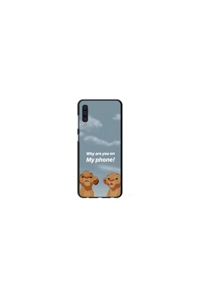 Atlas Husa personalizata Huawei P40 Lite E, Why are you on my phone, multicolor, S1D1M0220