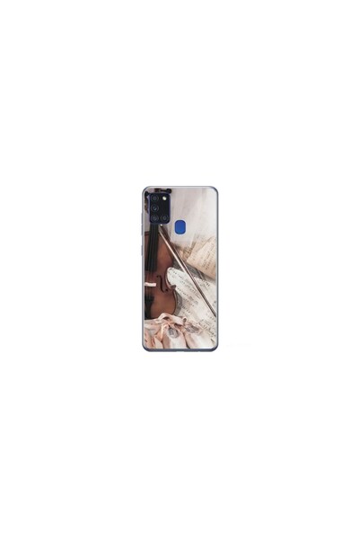 Atlas Εξατομικευμένη θήκη HQ Print 360 μοιρών για Samsung Galaxy A21s, Βιολί,...