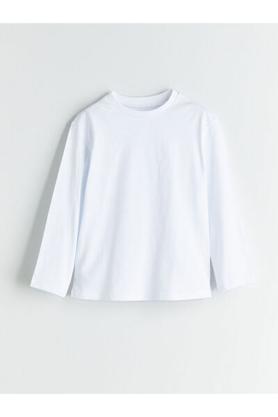 LC Waikiki New Season Crew Neck Basic Boy's T-Shirt