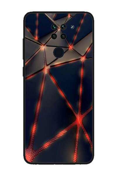 Atlas Husa personalizata Xiaomi Redmi Note 9 Pro 5G, Lava Triangles, multicol...