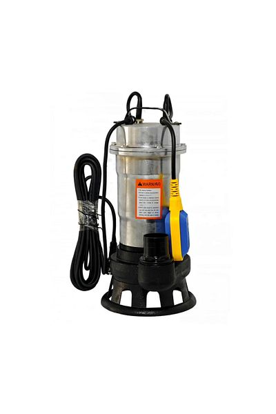 German Meister German Meister Dirty Water Pump with Float, 2200W, 8 m Immersion, 10 m Pumping Height, 8 m Cable