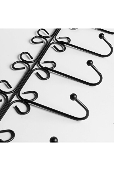 mastergold Decorative Wall Hook | Coat and Clothes Rack with Hooks | Aluminum Durable Organizer for Towels, Clo