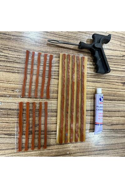 OEM Profesyonel Lastik Tamir Kiti Fitil Atma Seti Araba Bisiklet Tamir Seti A Kalite Fitil Yapıştırıcı
