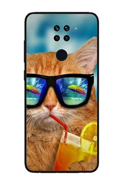 Atlas Husa personalizata Xiaomi Redmi Note 9T, Cool Cat, multicolor, S1D1M0031