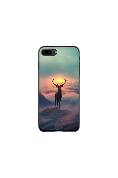 Atlas Husa personalizata Apple iPhone 8 Plus, Antlers, multicolor, S1D1M0303