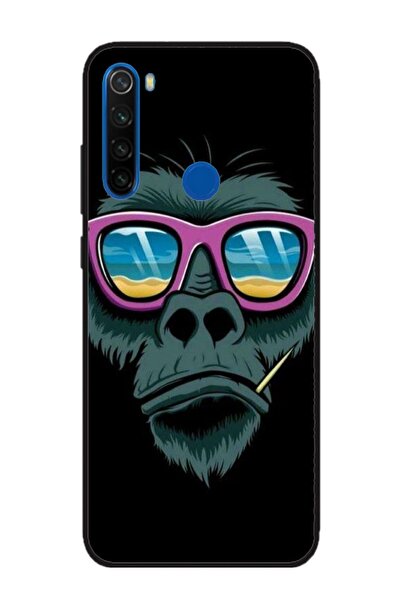 Atlas Husa personalizata Xiaomi Redmi Note 8, Gorilla, multicolor, S1D1M0288