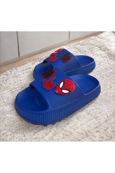 Hızlı Al Spiderman Fancy Boy's Slippers.Garden Beach Slippers Suitable for Daily Use