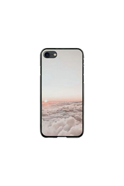 Atlas Husa personalizata si Folie de Silicon Apple iPhone 8, Sky, multicolor,...