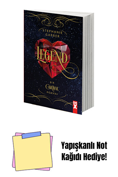 Doğan Egmont Caraval 2 Legend - Sc + Χαρτί με αυτοκόλλητες σημειώσεις