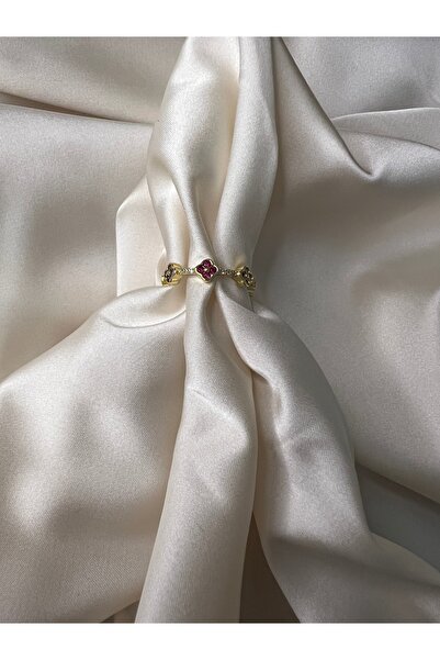 Roha Ayarlanabilir Çelik Yonca Yüzük