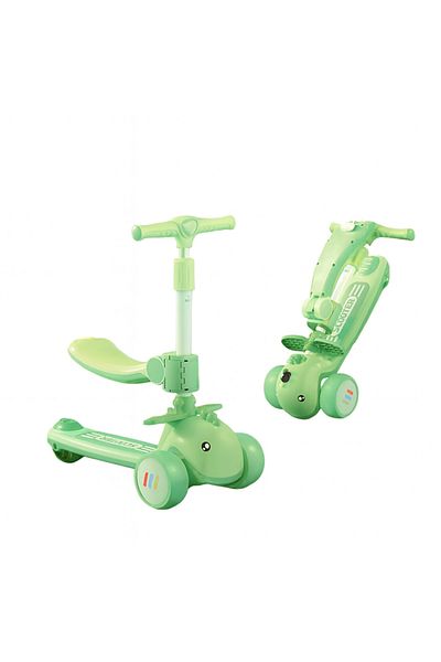 rexa Kids Scooter, 3 in 1 Baby Seat Walking Scooter for Girls and Boys