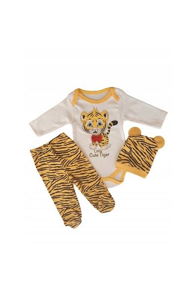 SSMEDIA Set of children's clothes - Tiger print, size 68