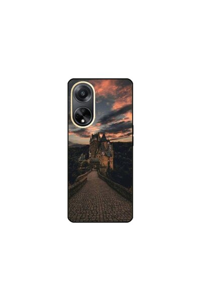 Atlas Husa personalizata si Folie de Silicon OPPO A17, Nice View #14, multico...