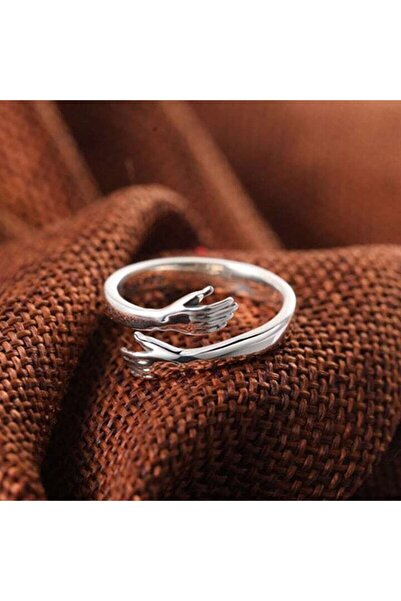 OEM Hug Style Ring Plated with Silver S925 and Gift Box