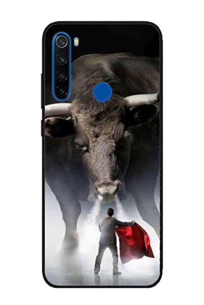 Atlas Персонализиран калъф за Xiaomi Redmi Note 8T, Бик, многоцветен, S1D1M0205