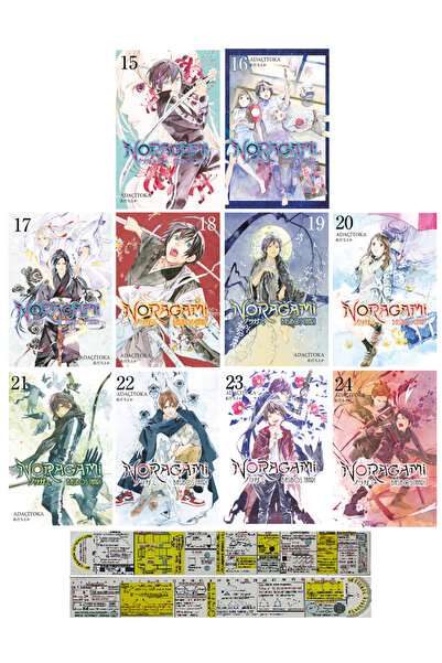 Gerekli Şeyler Yayıncılık Noragami 15-16-17-18-19-20-21-22-23-24. Ciltler Man...