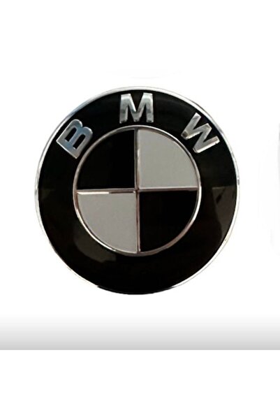 BMW Capac roată 56mm alb/negru