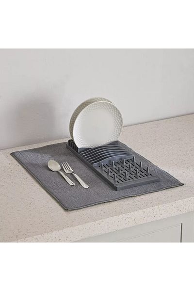 Home Box Omega 2-in-1 Drying Mat with Rack