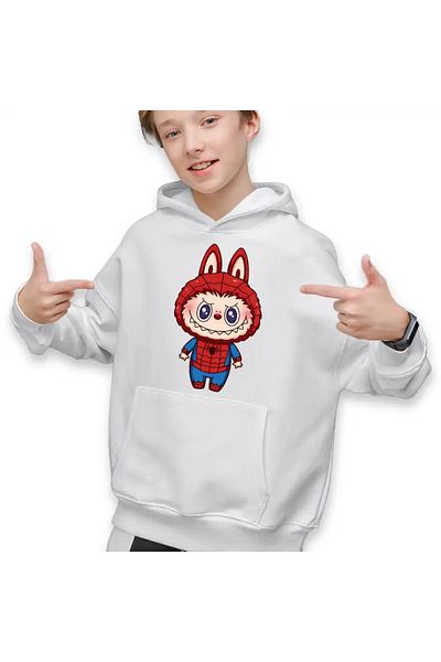 OEM Labubu Spiderman Kids Boys Sweatshirt