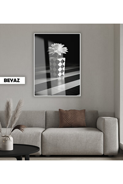 Harika bir ev HARIKABİREV | CRNO-BELA VAZA ZA CVEĆE MODEL 03 | STOL OD KALJEN...