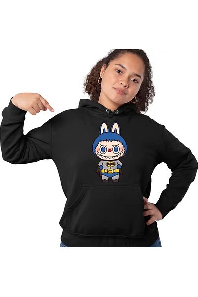 OEM Women's Labubu Batman Sweatshirt