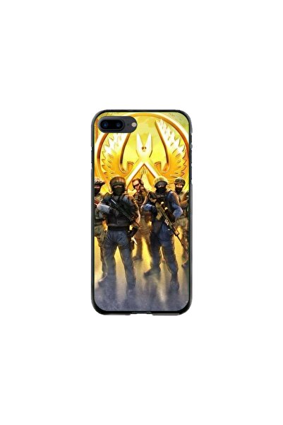 Atlas Husa personalizata si Folie de Silicon pentru Apple iPhone 8 Plus, Coun...