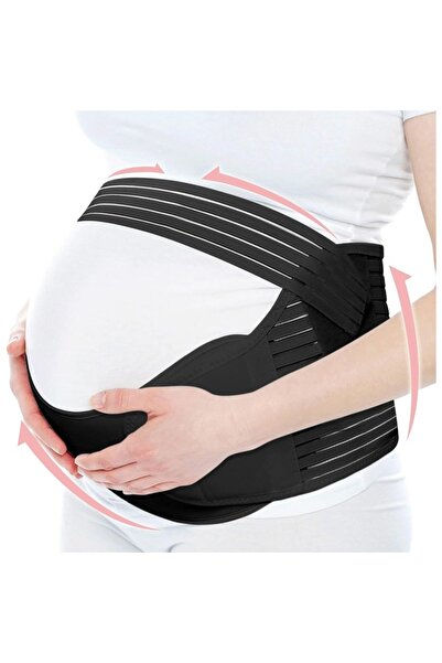 POMAMZ Set 2 Centura Abdominala Gravide, POMAMZ, Poliester/Elastan, L