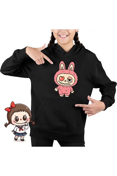 OEM Labubu Heartbreak Kids Girls Sweatshirt