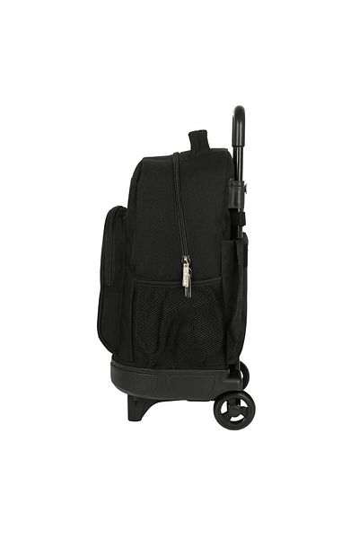 safta School Rucksack with Wheels Surf Black (33 x 45 x 22 cm)