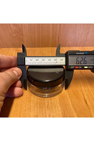 makrobay 50 Cc Cam Krem Kavanozu - Siyah Plastik Kapaklı - 50 Ml Cam Krem Kavanozu 20 Adet