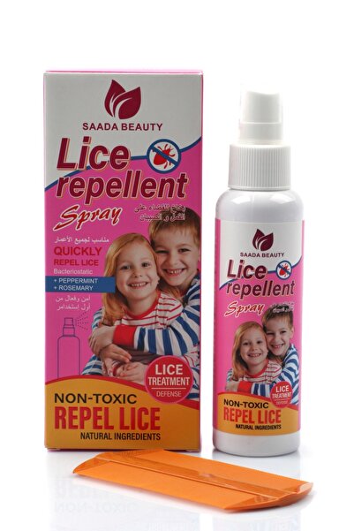 SAADA BEAUTY بخاخ للقضاء على القمل و الصيبان مناسب لجميع الاعمار