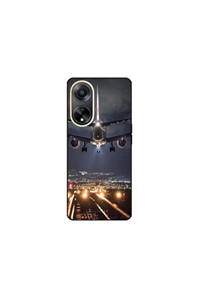 Atlas Персонализиран калъф и силиконов филм OPPO Reno8 T, Кацане на самолет, ...