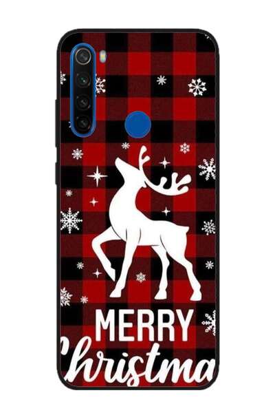 Atlas Εξατομικευμένη θήκη Xiaomi Redmi Note 8, Merry Christmas Reindeer #2, π...