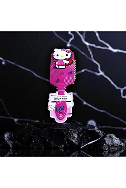 Kuzey Tacı Χαριτωμένη πολύχρωμη βούρτσα μαλλιών με θέμα το Hello Kitty – Παιδ...