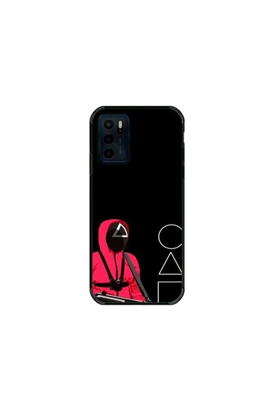 Atlas Husa personalizata si Folie de Silicon Motorola Moto E32s, Squid Game #...