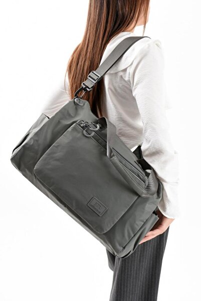 Baginn Unisex Kabin Boy Çapraz Askılı Omuz Çantası Seyehat Spor Çantası Hafif Paraşüt Kumaş 43*35 Cm