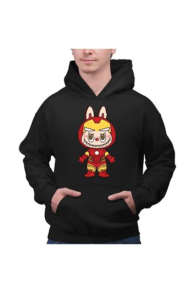 OEM Men's Hoodie Labubu Iron Man