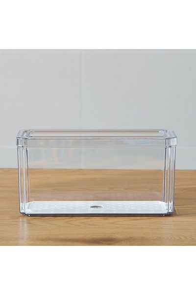Home Box Sistematico Stackable Fridge Organizer with Drainage Tray - 2500 ml