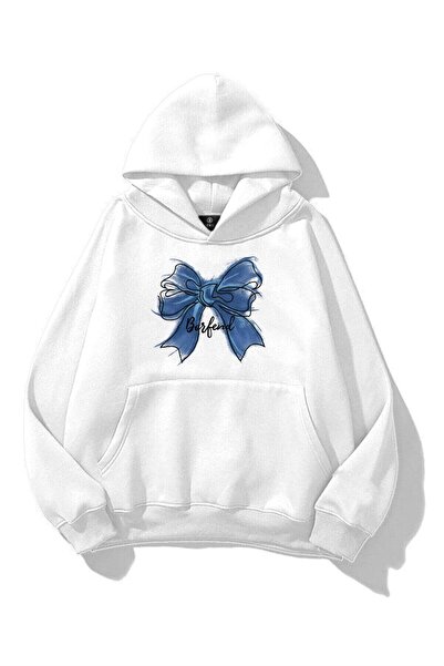 Tarzsokak Γυναικείο φούτερ Borfend Λευκό