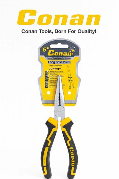 CONAN Long Nose Pliers 6-inch (160 mm) – Model COP48160