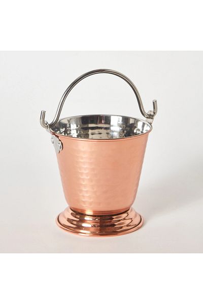Home Box Copper Shine Gravy Bucket - 10.75 cm