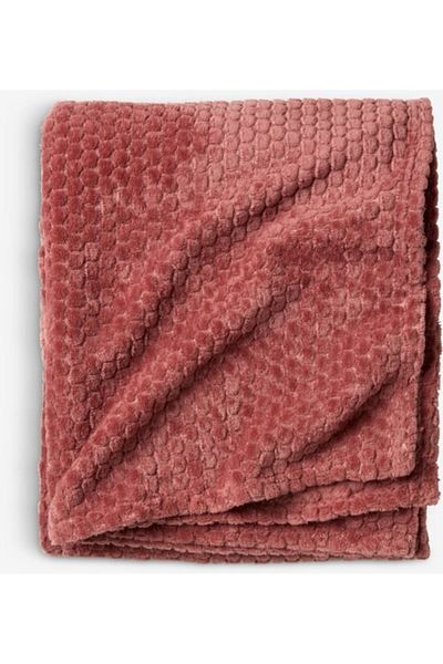 ROSENVIAL Fleece blanket 130x160 pink