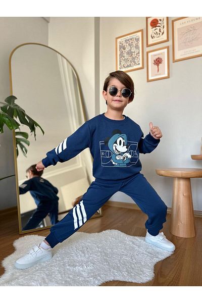 ciklet kids Boy's Seasonal Top and Bottom Set