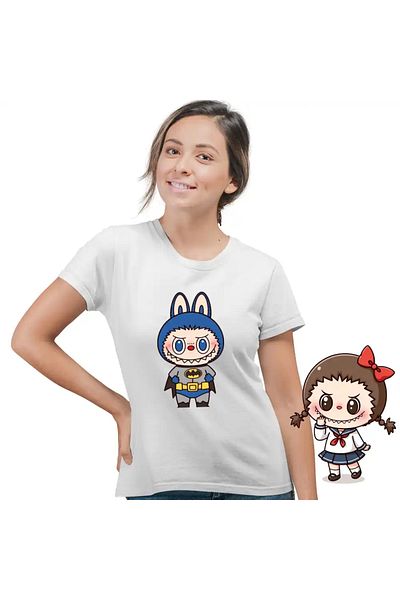 OEM Women's T-shirt Labubu Batman
