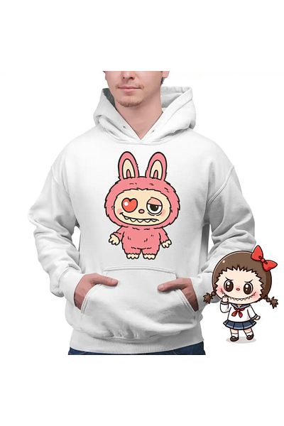 OEM Men's Labubu Heartbreak Hoodie