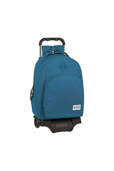 Blackfit8 School Rucksack with Wheels 905 M313G Blue 32 x 42 x 15 cm