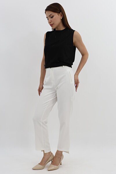 Armine Pantolon 25YT228 - Ekru