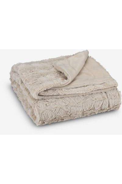OEM MYGGBLOM blanket 130x170 beige